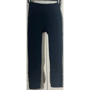 Lululemon All the Right Places 23" Crop Legging in Blue Size 4  NWOT